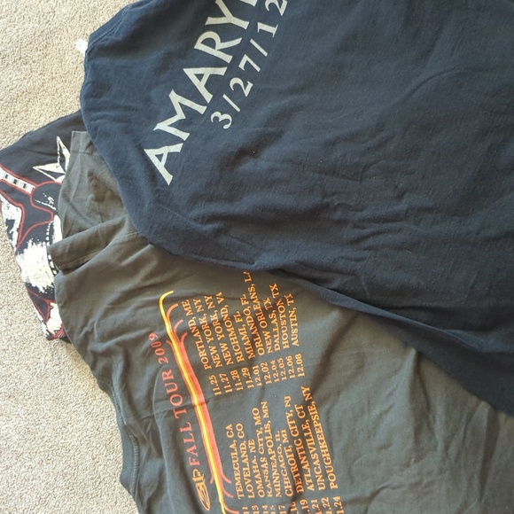 Men's Band Tees T Shirt Lot of 10 Size Large XL Modern - Picture 2 of 9